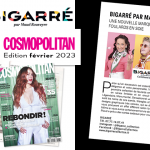 Article presse sur Bigarré par Maud Rouveyre magazine Cosmopolitan