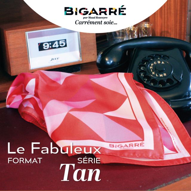 Le Fabuleux Tan est un carré de 62 cm qui vous met en valeur grâce à ses couleurs très flatteuses au teint !
Avec lui, vous êtes resplendissante toute l'année... surtout en ce 1er mai ! 😉

🇫🇷
#madeinfrance #fabriqueenfrance #fabricationfrancaise #bandeau #foulardensoie #foularddesoie #carreensoie #carredesoie #serielimitee #graphique #couleur #accessoiredemode #personnalisation #nouveauté #soie #twilldesoie #createurfrancais #creatricefrancaise